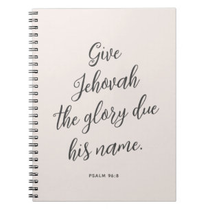 2025 Jaar Tekst JW Notitieboek