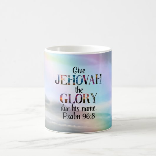 2025 Jaar Text Coffee Mok voor Jehovah’s Getuigen (Center)