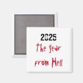2025 Jaar van de Hel Magneet (Voorkant / Achterkant)