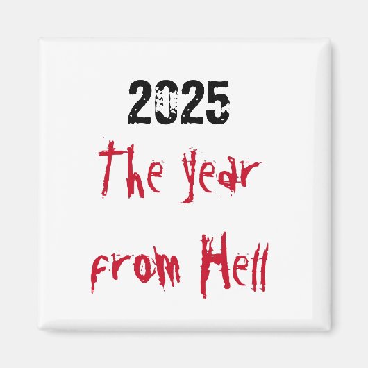 2025 Jaar van de Hel Magneet (Voorkant)