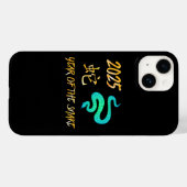 2025 Jaar van de Slang Case-Mate iPhone Case (Achterkant (horizontaal))