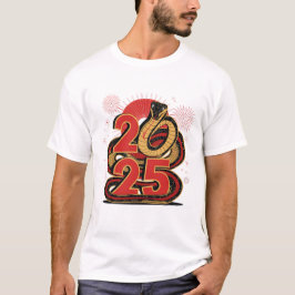 2025 jaar van de slang - Chinees Nieuwjaar T-shirt