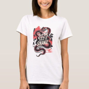 2025 Jaar van de Slang Chinees Nieuwjaar T-shirt