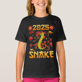2025 Jaar van de Slang - Chinese Zodiac Slang T-shirt