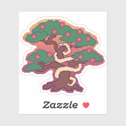 2025 Jaar van de Slang Nieuwjaar Sticker (Vel)