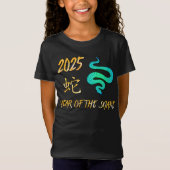 2025 Jaar van de Slang T-shirt (Voorkant)