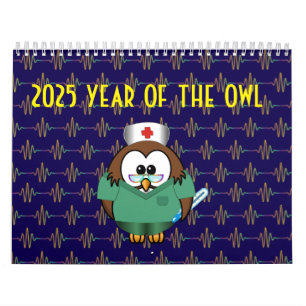 2025 Jaar van de Uil Kalender