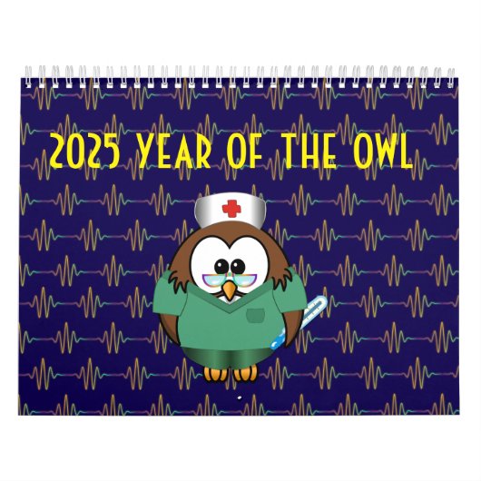 2025 Jaar van de Uil Kalender (Hoes)