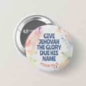 2025 JaarTekst Gift | JW-badge Ronde Button 5,7 Cm (Voorkant /achterkant)