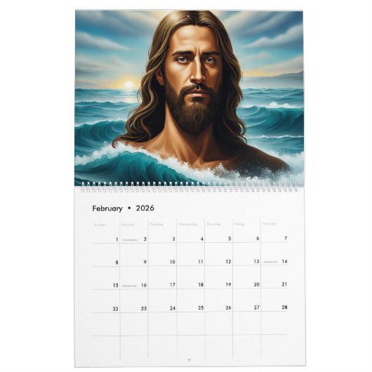 2025 JESUS Art  Kalender (Feb 2026)