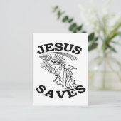 2025 Jezus redt Briefkaart (Staand voorkant)