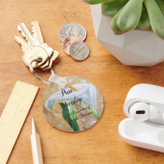 2025 JW convention customize also name Sleutelhanger (Bureau)