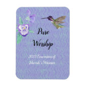 2025 JW convention customize Magneet (Verticaal)