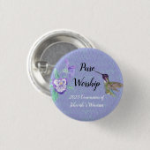 2025 JW convention customize Ronde Button 3,2 Cm (Voorkant /achterkant)