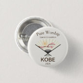 2025 JW Special Convention Kobe Japan Ronde Button 3,2 Cm (Voorkant /achterkant)
