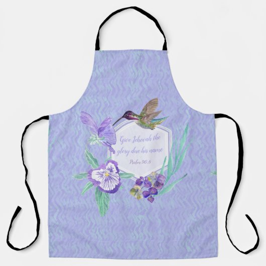 2025 JW year text customizable Schort (Voorkant)