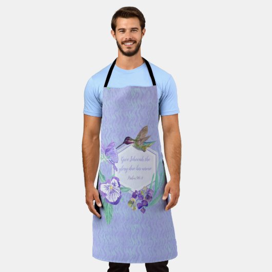 2025 JW year text customizable Schort (Gedragen)