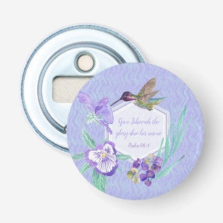 2025 JW year text Psalm 96:8 Button Flesopener