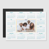 2025 Kalender Aangepaste Fotofamilie Keepsake Magn (Voorkant / Achterkant)