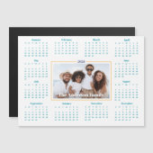 2025 Kalender Aangepaste Fotofamilie Keepsake Magn (Voorkant / Achterkant)