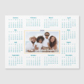 2025 Kalender Aangepaste Fotofamilie Keepsake Magn (Voorkant)