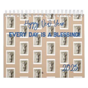 2025 Kalender Baby Engel Elke Dag is een Zegen