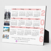 2025 Kalender Bedrijfsfoto Kerst Nieuwjaar Fotoplaat (Zijkant)