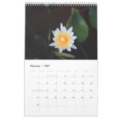 2025 Kalender bloem en nacht (Feb 2027)