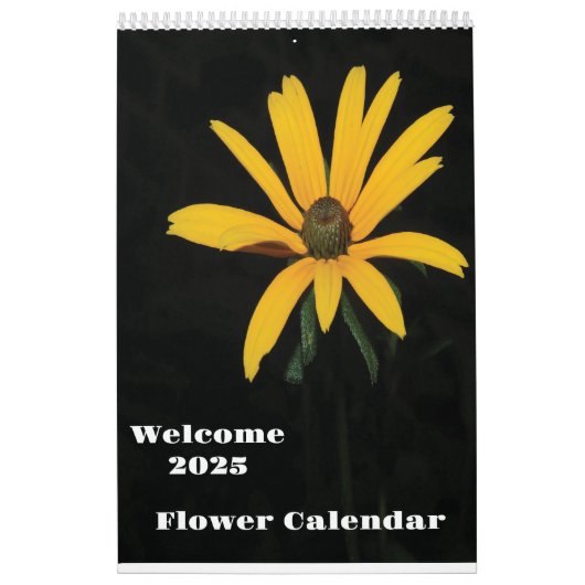 2025 Kalender bloem en nacht (Hoes)