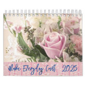 2025 Kalender Bloemen Make Everyday Count (Hoes)