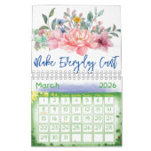 2025 Kalender Bloemen Make Everyday Count (Mar 2026)