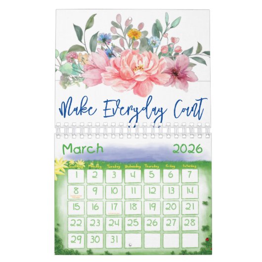 2025 Kalender Bloemen Make Everyday Count (Mar 2026)