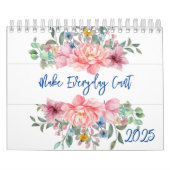 2025 Kalender Bloemen Make Everyday Count (Hoes)