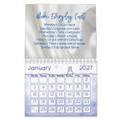2025 Kalender Bloemen Make Everyday Count (Jan 2027)