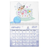 2025 Kalender Bubble Bad Ontspannen (Jan 2027)