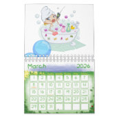 2025 Kalender Bubble Bad Ontspannen (Mar 2026)