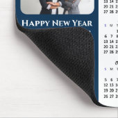 2025 Kalender Business Logo 2 Foto Modern Blauw Muismat (Hoek)