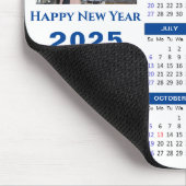2025 Kalender Business Logo Modern Blauw Rood Eenv Muismat (Hoek)