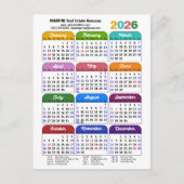 2025 Kalender Corporate Minimalistisch Nieuwjaar Feestdagenkaart (Voorkant)