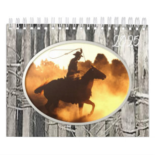 2025 Kalender Cowboy Land Mannen