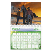 2025 Kalender Cowboy Land Mannen (Mar 2027)