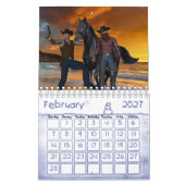 2025 Kalender Cowboy Land Mannen (Feb 2027)