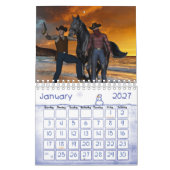 2025 Kalender Cowboy Land Mannen (Jan 2027)