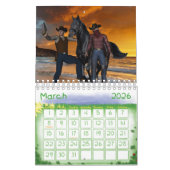2025 Kalender Cowboy Land Mannen (Mar 2026)
