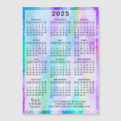 2025 Kalender Custom Business Logo Kleurrijk (Voorkant)