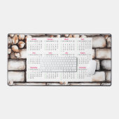 2025 Kalender Desk Mat (Keyboard & Muis)