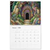 2025 Kalender Doodle Caves Art Kalender (Feb 2026)