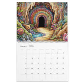 2025 Kalender Doodle Caves Art Kalender (Jan 2026)