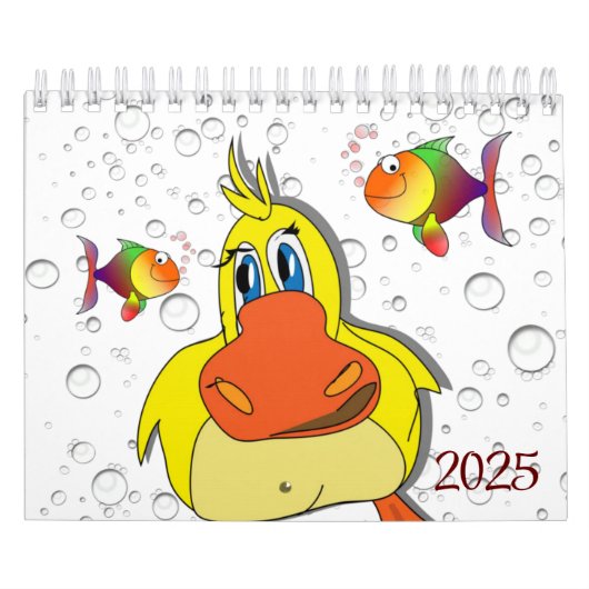 2025 Kalender Eend & Vis (Hoes)