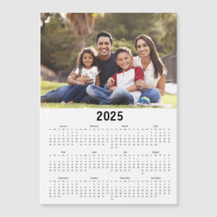 2025 Kalender Eenvoudige Foto Jaarlijks Uitzicht